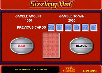 free sizzling hot game
